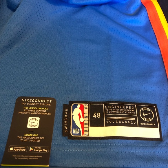 Russell Westbrook Thunder Icon Edition Nike NBA Swingman Jersey - Picture 3 of 7